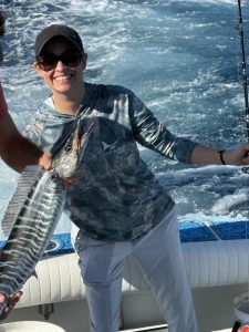 Person Holding Fish Boat